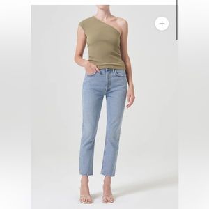 VERY NEGOTIABLE ON PRICE RILEY HIGH RISE STRAIGHT CROP IN DIMENSION size 25